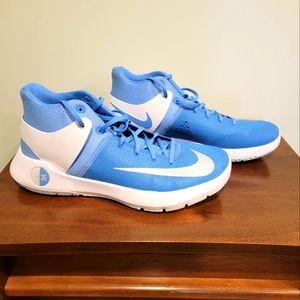 Nike Men Zoom KD Trey 5 IV Basketball Shoes Light Blue/White